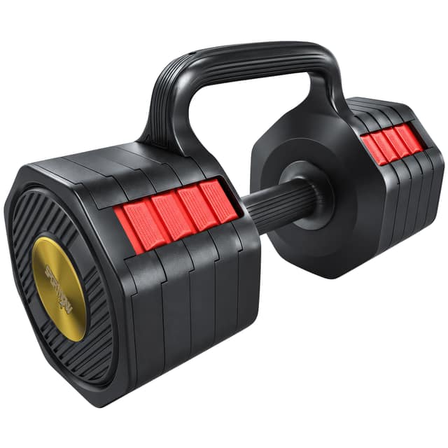 Ρυθμιζόμενο Σετ Αλτήρων, 11,65 kg 3 σε 1 Αλτήρες Kettlebell με Αντιολισθητική Λαβή, Χώρος Εξοικονόμησης για Σπίτι Γυμναστήριο