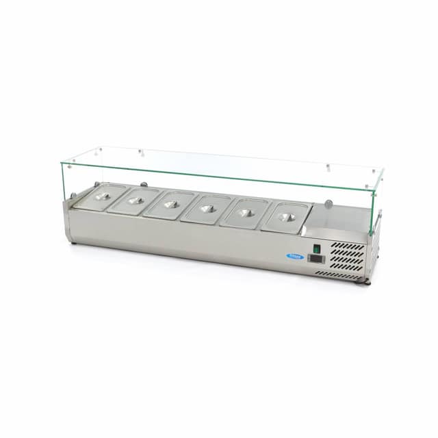 Ψυγείο Προετοιμασίας Πάγκου - 150cm - Χωράει 6 x 1/3 GN