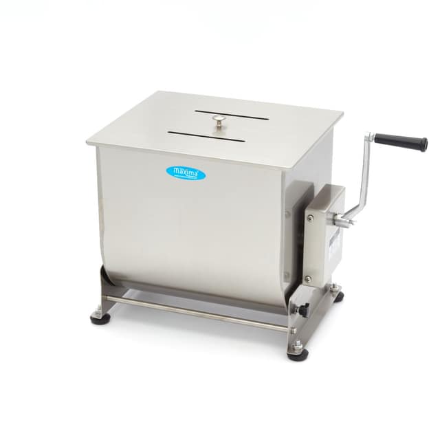 Μηχανή Ανάμειξης Κρέατος - 40L - 35kg Κρέας - Γυριστή Λεκάνη - Χειροκίνητη