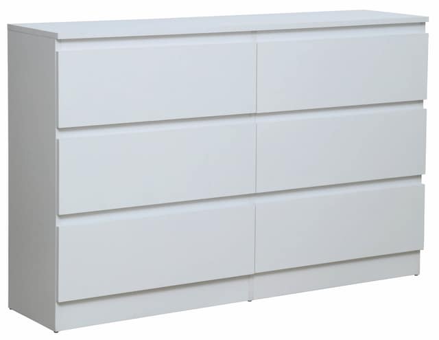 Συρταριέρα Juniper 6S-Leuko