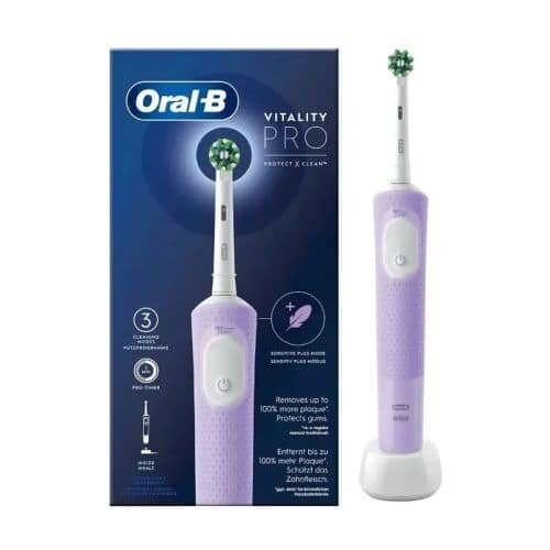 Oral-B Ηλεκτρική Οδοντόβουρτσα Vitality Pro D103 Λιλά EU - ΜΟΝΟ ΖΗΜΙΑ ΣΤΗ ΣΥΣΚΕΥΑΣΙΑ