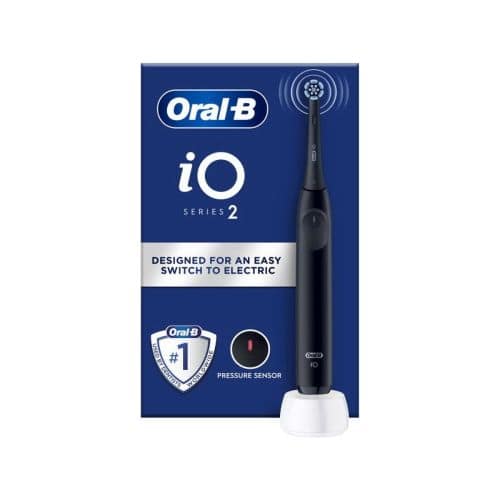 Ηλεκτρική Οδοντόβουρτσα Oral-B iO Series 2 Νυχτερινό Μαύρο με Θήκη Ταξιδίου EU