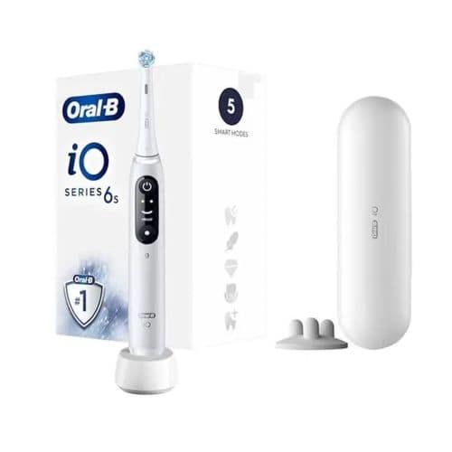 Oral-B Ηλεκτρική Οδοντόβουρτσα iO Series 6 Λευκή ΕΕ
