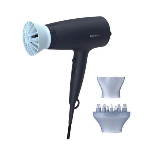 Philips Σεσουάρ Μαλλιών 3000 Series BHD360/20, 2100W, Thermo Protect, Μαύρο ΕΕ