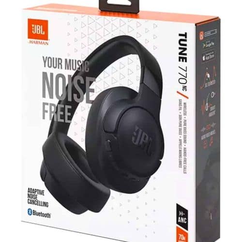 JBL Tune 770NC Ασύρματα Ακουστικά On-Ear Bluetooth Μαύρα ΕΕ - ΜΟΝΟ ΖΗΜΙΑ ΣΤΟ ΚΟΥΤΙ