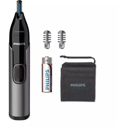 Philips Αδιάβροχος Τρι Cutter Μύτης και Αυτιών Series 3000 NT3650/16 Μαύρος EU