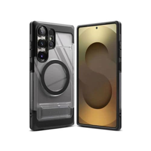 Ringke Θήκη Galaxy S25 Ultra UX Μαγνητική Καπνί Μαύρη