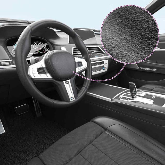 VidaXL Μεμβράνη Αυτοκινήτου Μαύρη Ματ 100 x 150 εκ.