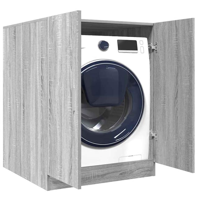 VidaXL Ντουλάπι Πλυντηρίου Γκρι Sonoma 71 x 71,5 x 91,5 εκ.