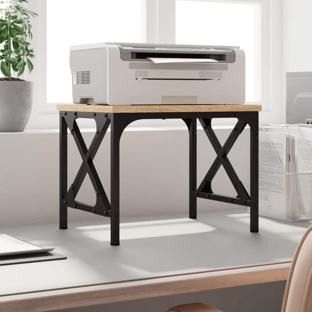 VidaXL Βάση Εκτυπωτή Sonoma Δρυς 40x30x31 εκ. από Επεξεργασμένο Ξύλο
