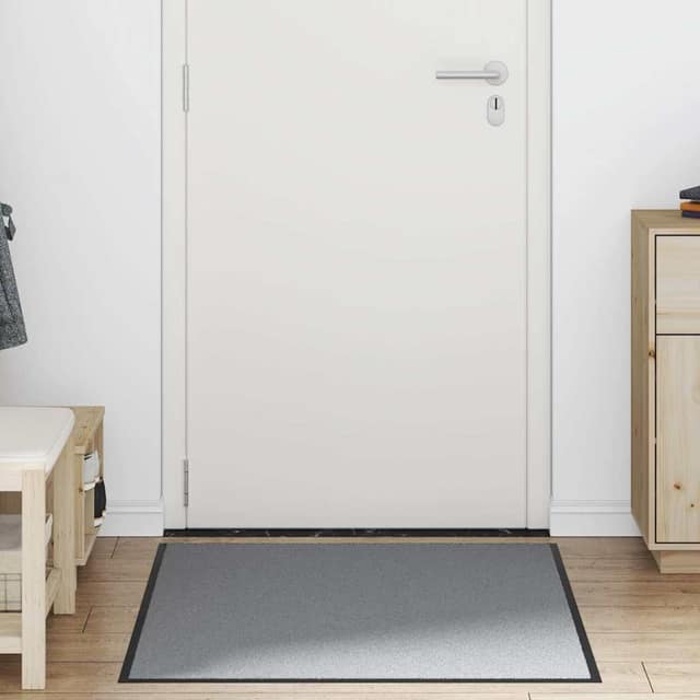 VidaXL Πατάκι Εισόδου Γκρι 90 x 120 εκ.