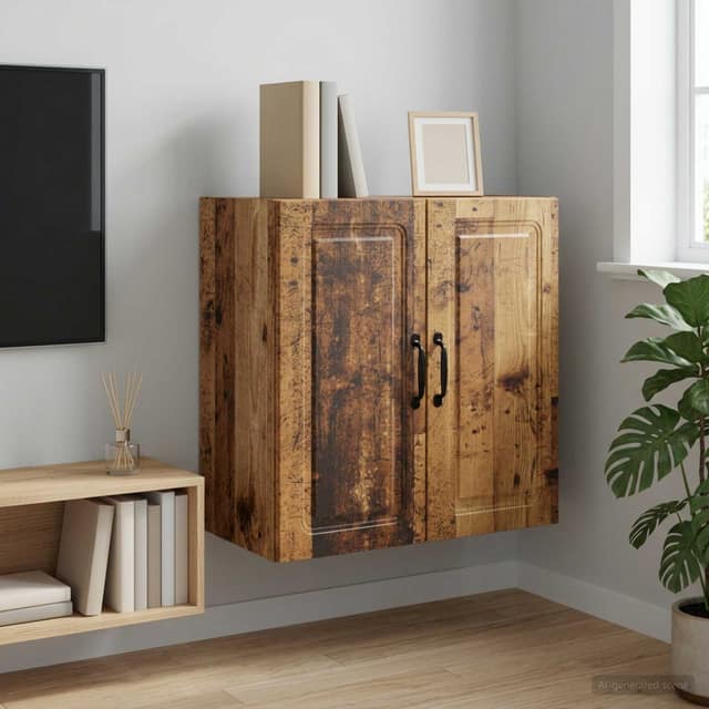 VidaXL Τοίχου Ντουλάπα 59 x 31 x 60 εκ Επεξεργασμένο Ξύλο