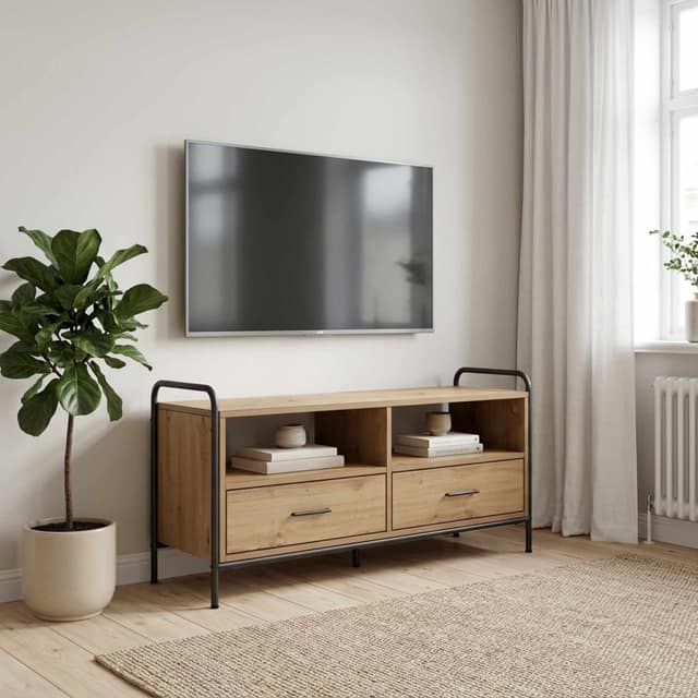 VidaXL Ντουλάπι TV 67,5 x 33 x 50 εκ Artisan Δρυς Επεξεργασμένο Ξύλο