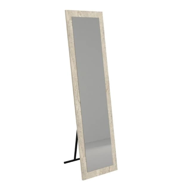 Καθρέπτης δαπέδου - τοίχου Lalu Μegapap χρώμα travertine 40x150εκ.