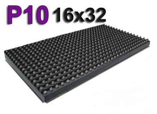 P10 LED MODULE 16X32 ΛΕΥΚΟ