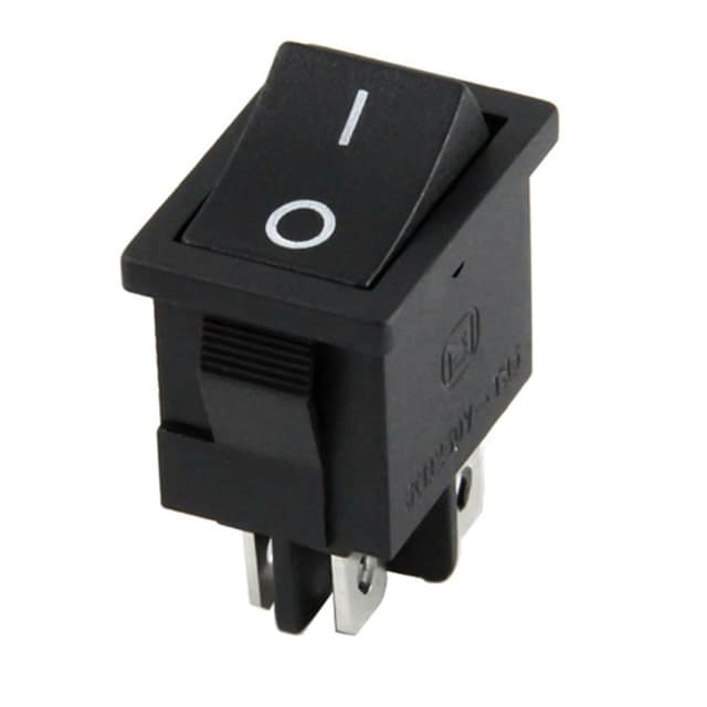 IC-122 4P Διακόπτης ON/OFF Μαύρο