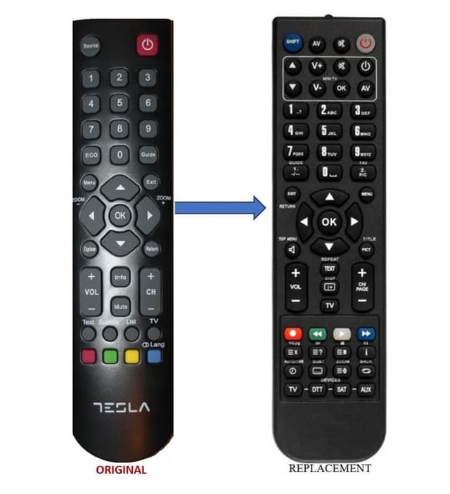 TESLA ΤΗΛΕΧΕΙΡΙΣΤΗΡΙΟ ΑΝΤΙΚΑΤΑΣΤΑΣΗΣ LED TV