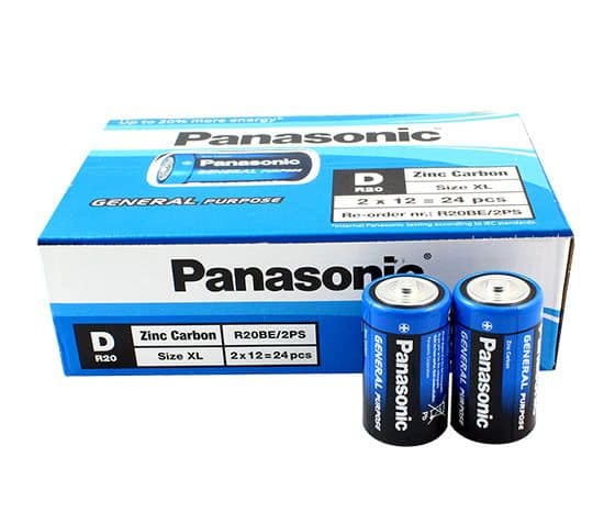 PANASONIC R20 ΜΠΑΤΑΡΙΑ 24 ΤΕΜ