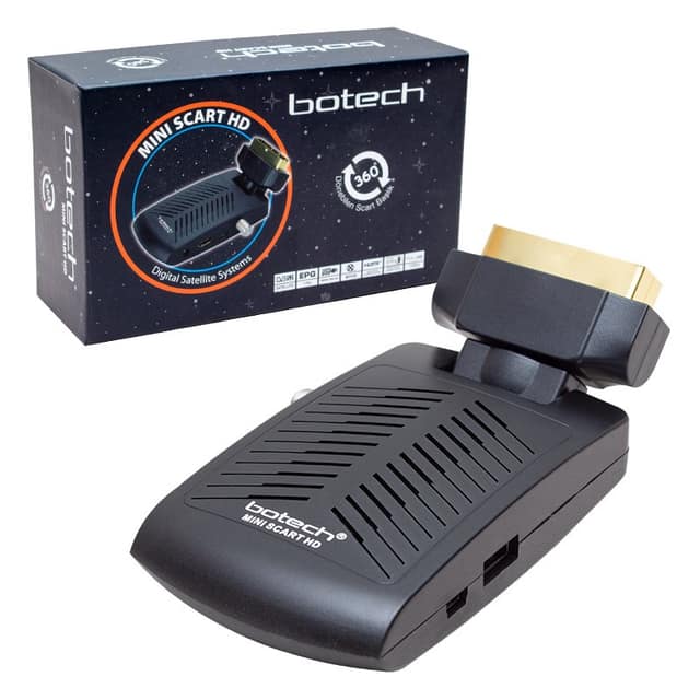 BOTECH MINI SCART + HDMI HD ΔΕΚΤΗΣ
