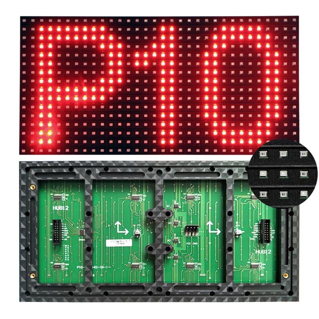 P10 SMD LED MODULE 32x16 ΚΟΚΚΙΝΟ IP65