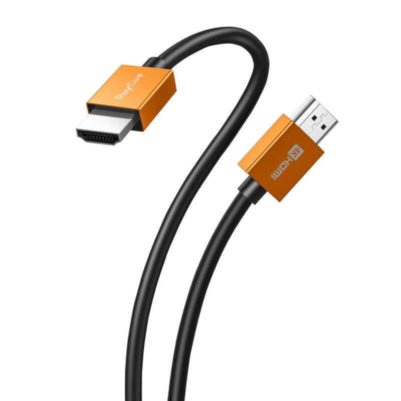 RayCue HDMI 2.0 Premium High Speed 4K 60Hz HDR Cable HDMI male - HDMI male 2m Μαύρο