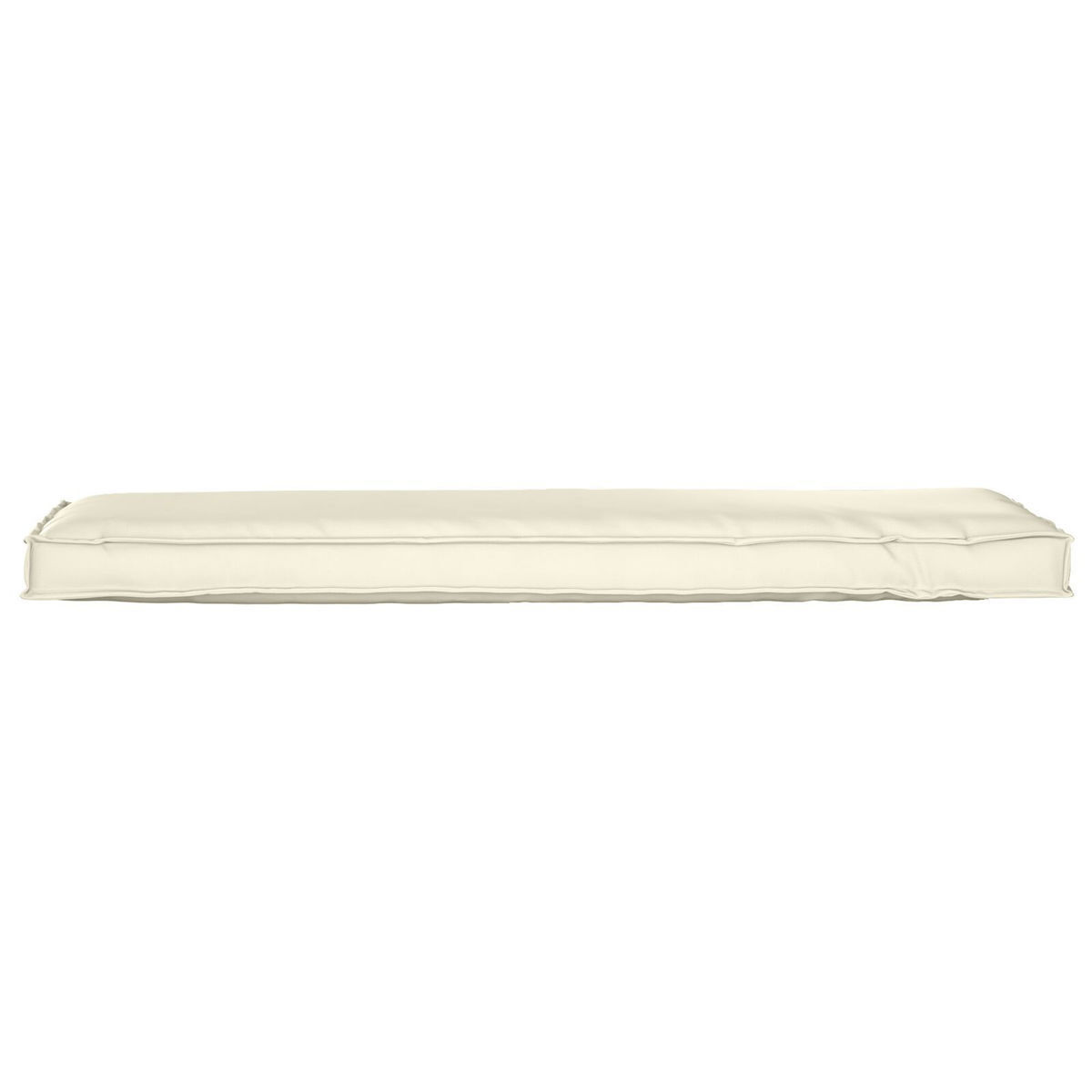 vidaXL Μαξιλάρι Παλέτας για Παγκάκι Κρεμ 140x40x8 εκ από Oxford