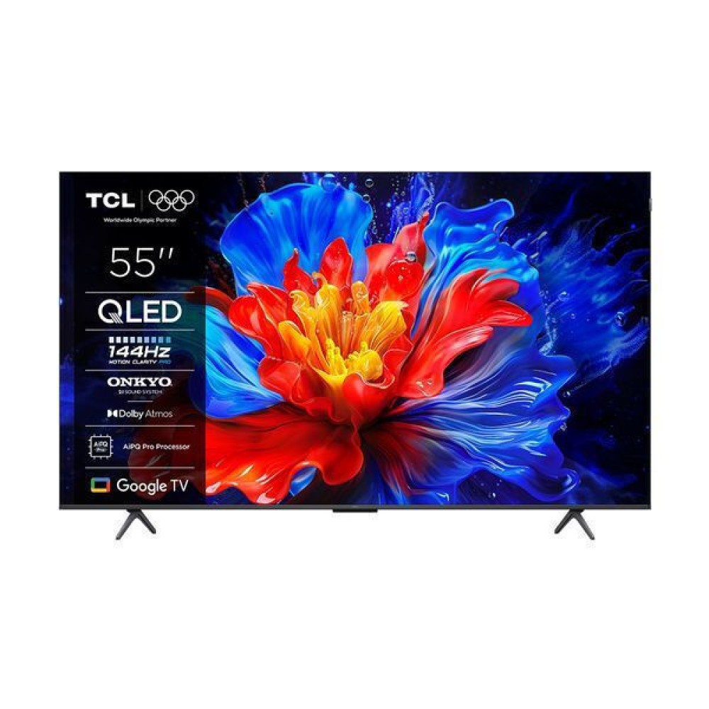 TCL 55P8K Smart Τηλεόραση 55" 4K UHD QLED HDR (2025)