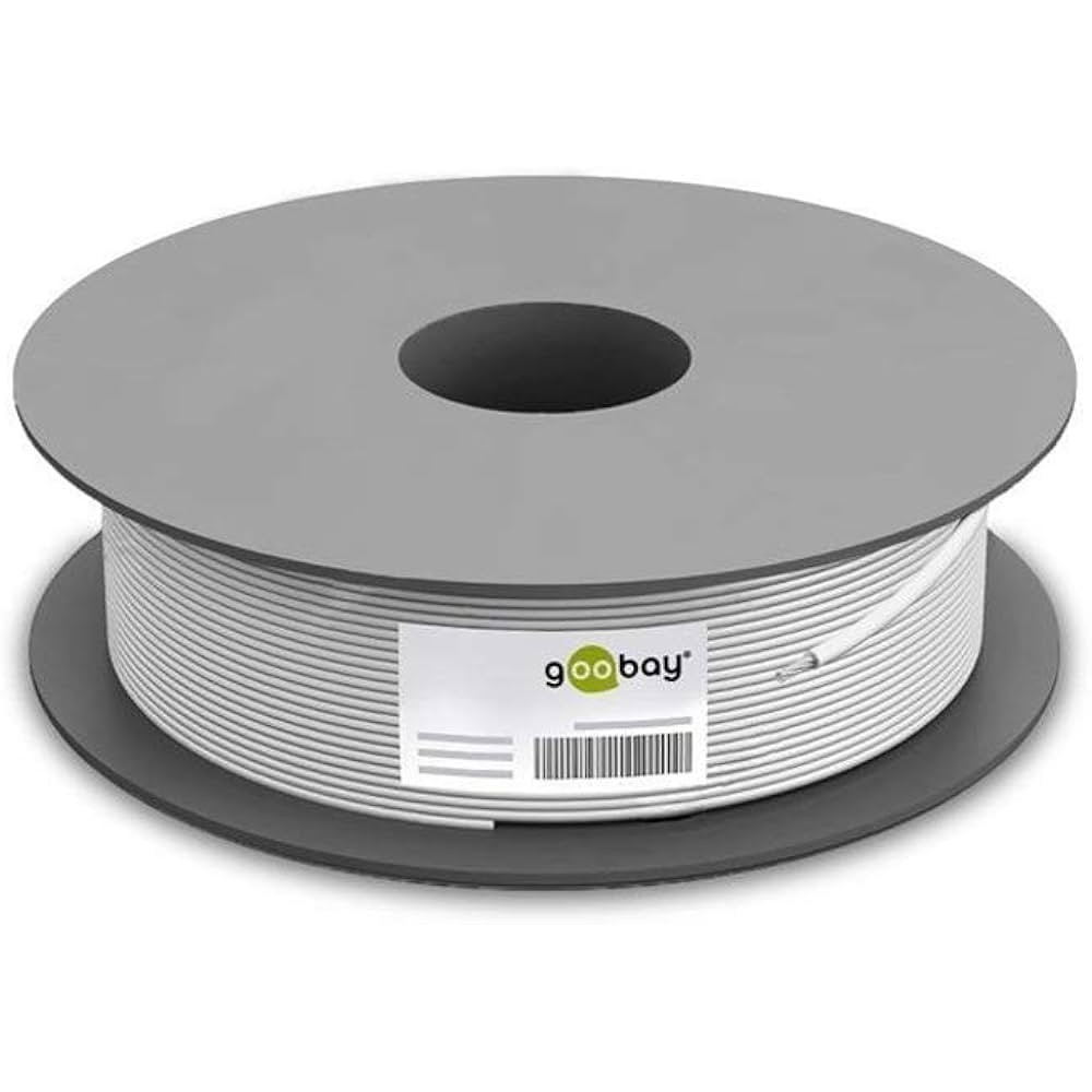 Καλώδιο Ethernet Goobay 68707 - UTP - CAT 5e - 100m - Grey