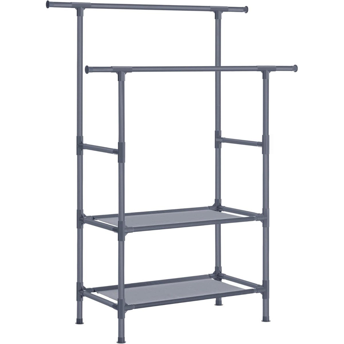 SONGMICS RDR002G02 Double Bar Clothes Rail