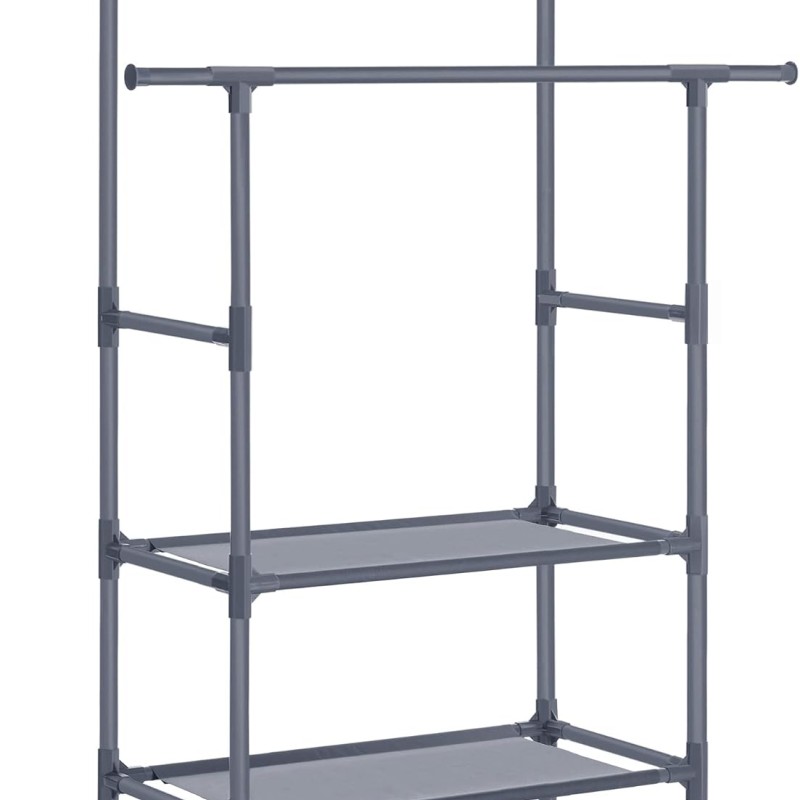SONGMICS RDR002G02 Double Bar Clothes Rail