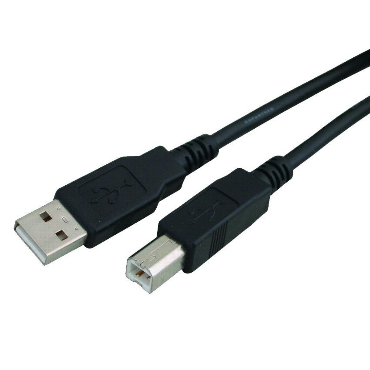 Καλώδιο USB 2.0 Σύνδεσης Εκτυπωτή USB-A Σε USB-B Μαύρο 3m