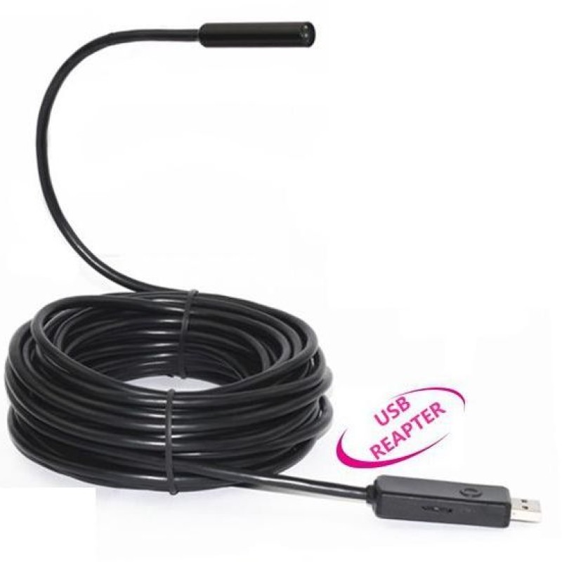 Eνδοσκοπική κάμερα USB με κεφαλή 7mm