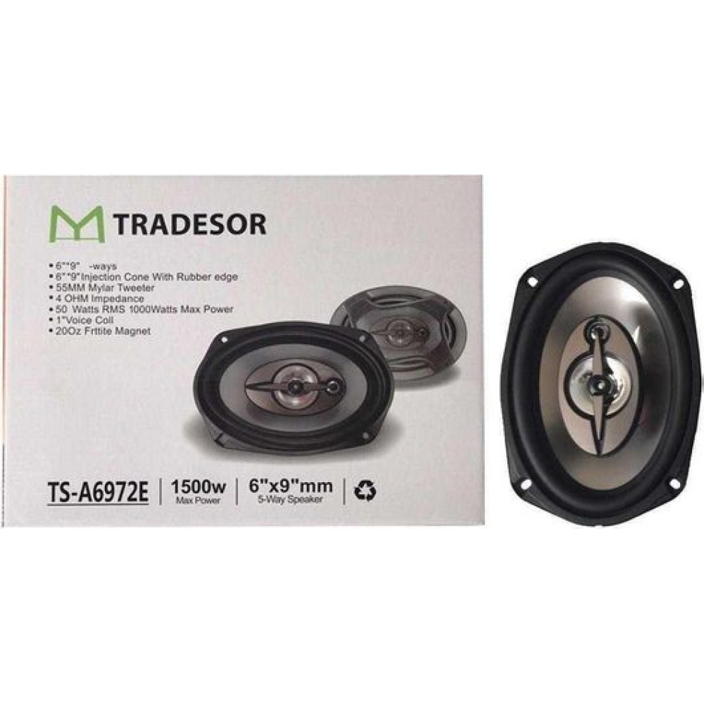 Ηχεία αυτοκινήτου - 2pcs - 6x9'' - 1500W - TS-A6972E - 001696