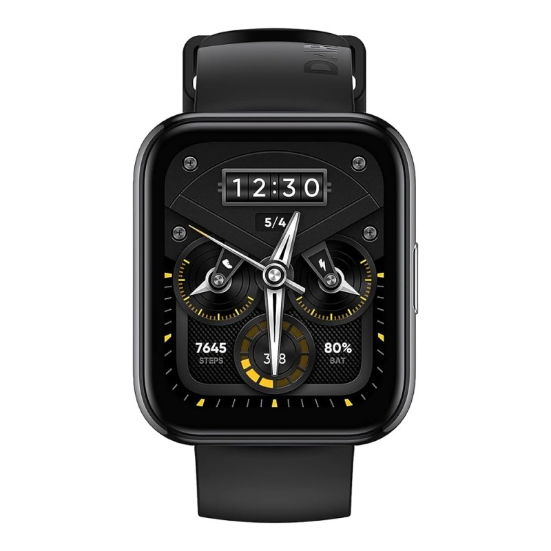 Realme Watch 2 Pro 1.75" Silicone Strap Black