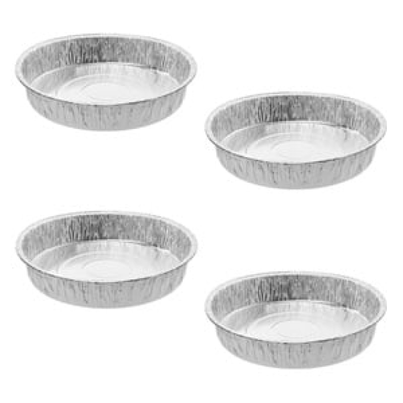  Σετ 6 στρογγυλά ταψάκια αλουμινίου 23.5 x 4.7 cm