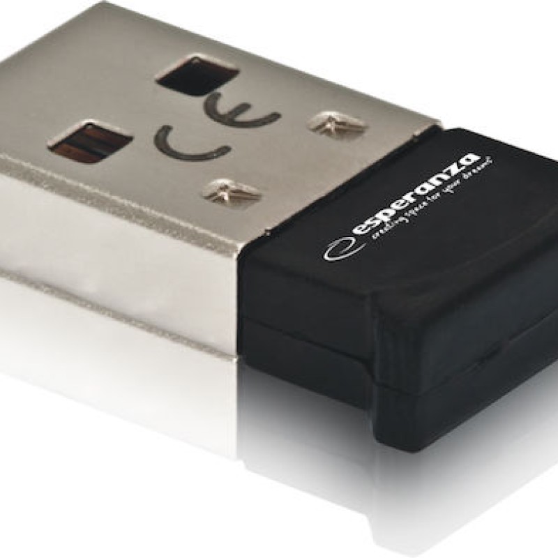 Esperanza EA160 v.5.0 USB Bluetooth 2.0 Adapter με Εμβέλεια 20m