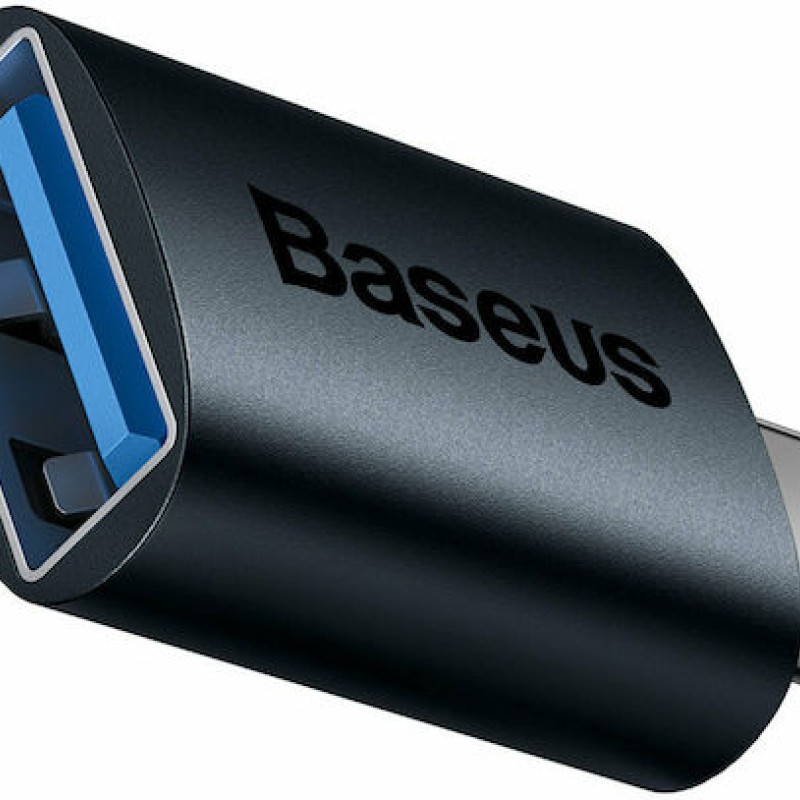 Baseus Ingenuity Μετατροπέας USB-C male σε USB-A female Μπλε