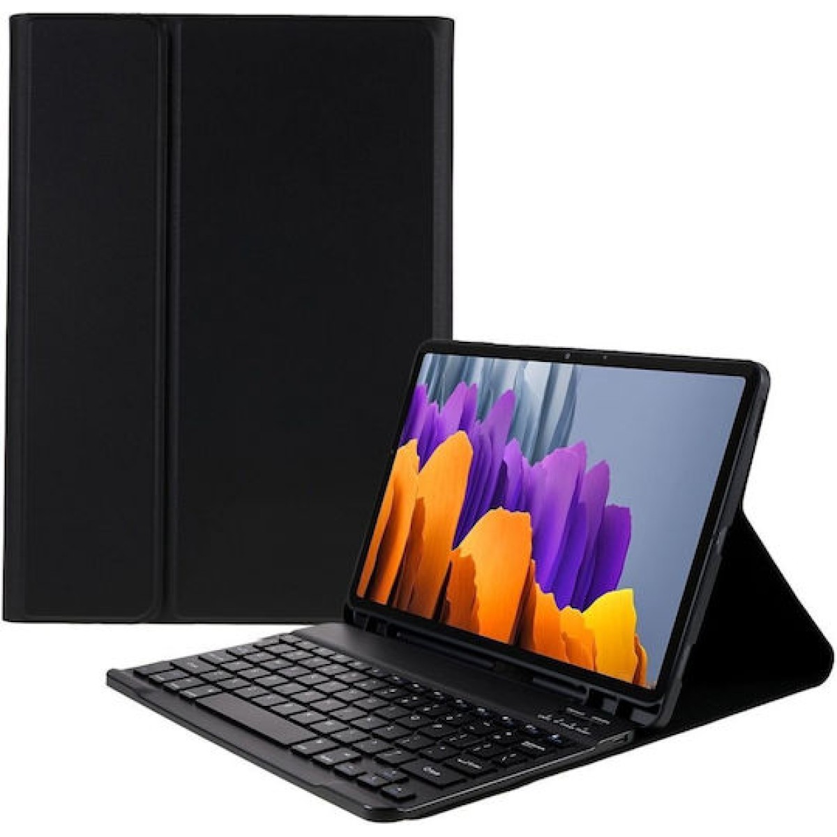 Θήκη Tablet με Πληκτρολόγιο Μαύρο Samsung Tab S8, Samsung Tab S7