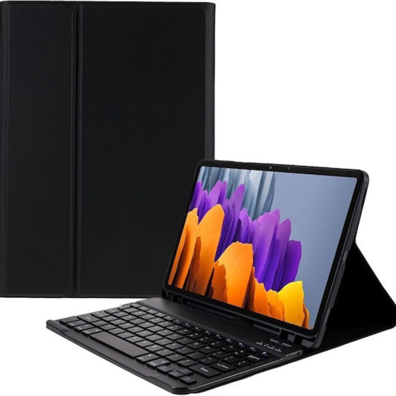 Θήκη Tablet με Πληκτρολόγιο Μαύρο Samsung Tab S8, Samsung Tab S7