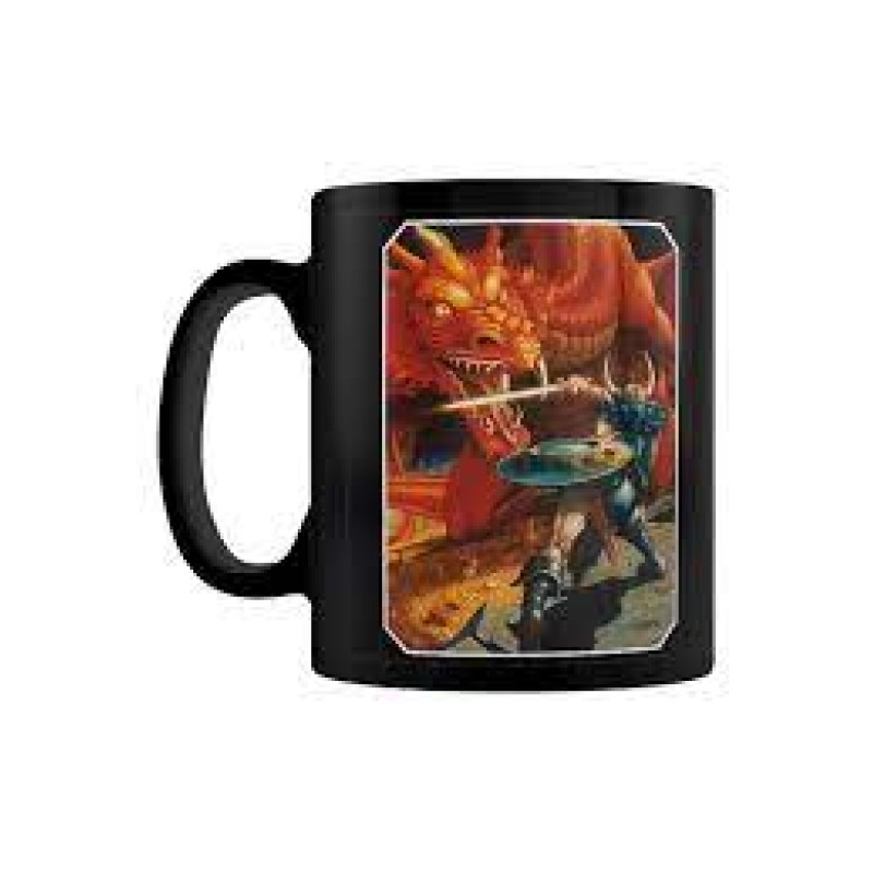 Dungeons & Dragons (Red Dragon) Black Mugs