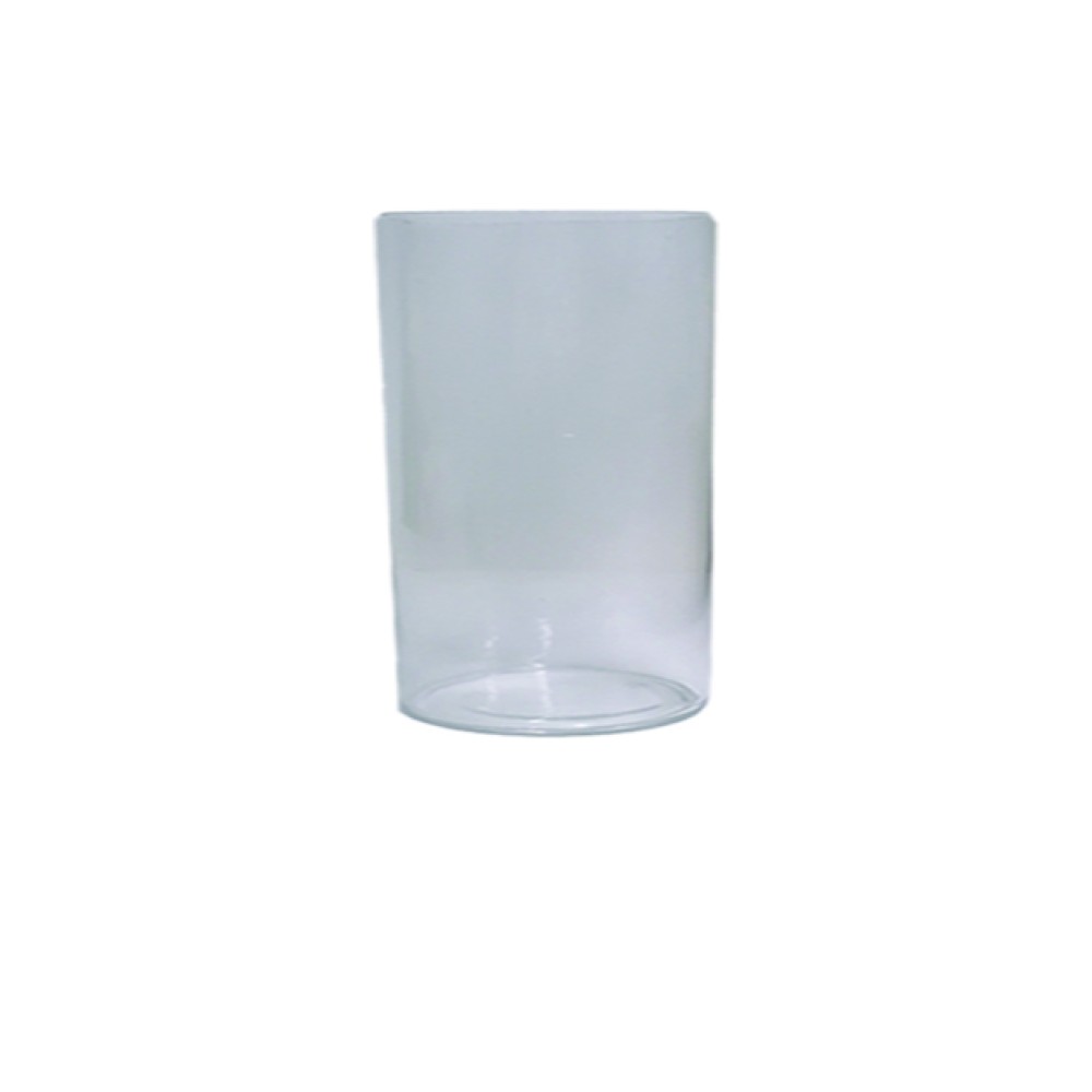 Διάφανο γυάλινο βάζο σωλήνας 19,5cm [10705139]