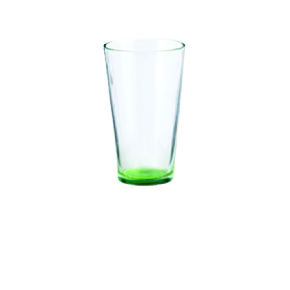 Ποτήρι γυάλινο με πράσινο πάτο 45cl [87039503473]