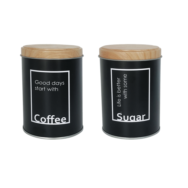 Τσίγκινο βάζο για καφέ-ζάχαρη [87039503661]