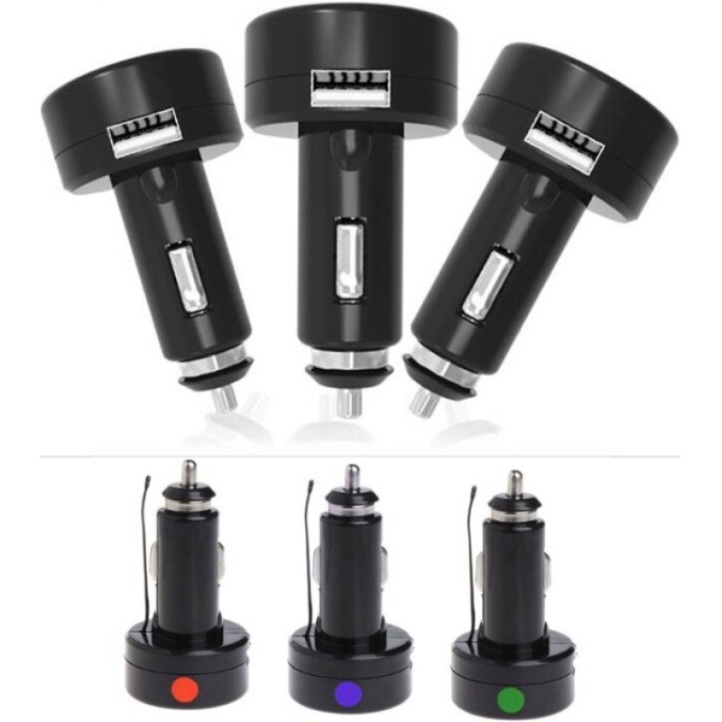 3 σε 1φορτιστής αυτοκινήτου USB, θερμόμετρο και μετρητής τάσης μπαταρίας DoFull OEM
