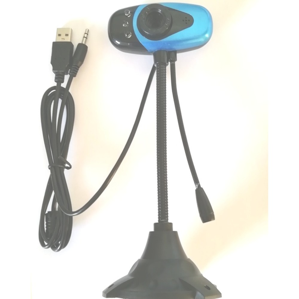 Εύκαμπτη, επιτραπέζια web κάμερα USB με μικρόφωνο 24841
