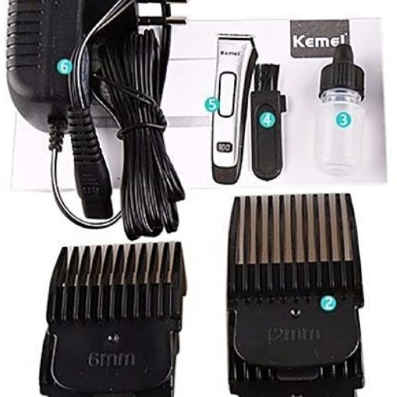 Επαναφορτιζόμενη ηλεκτρική κουρευτική μηχανή KEMEI KM-236