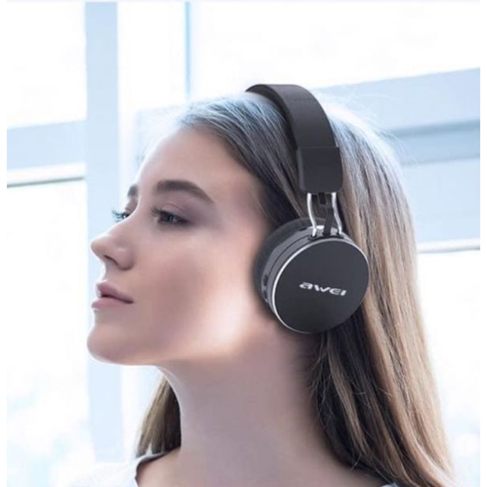 Ακουστικά κεφαλής επαναφορτιζόμενα Bluetooth A790BL AWEI