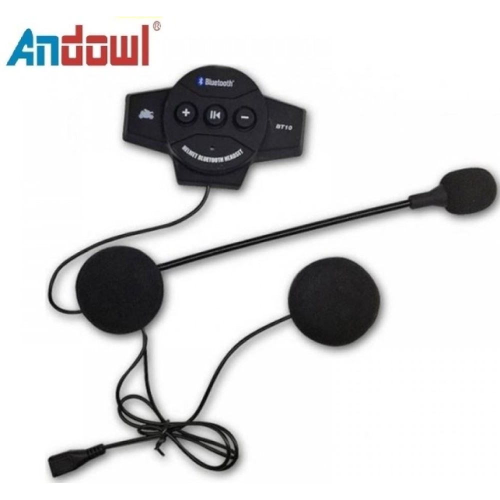 Επαναφορτιζόμενα ακουστικά κράνους μοτοσικλέτας Q-LO28 ANDOWL