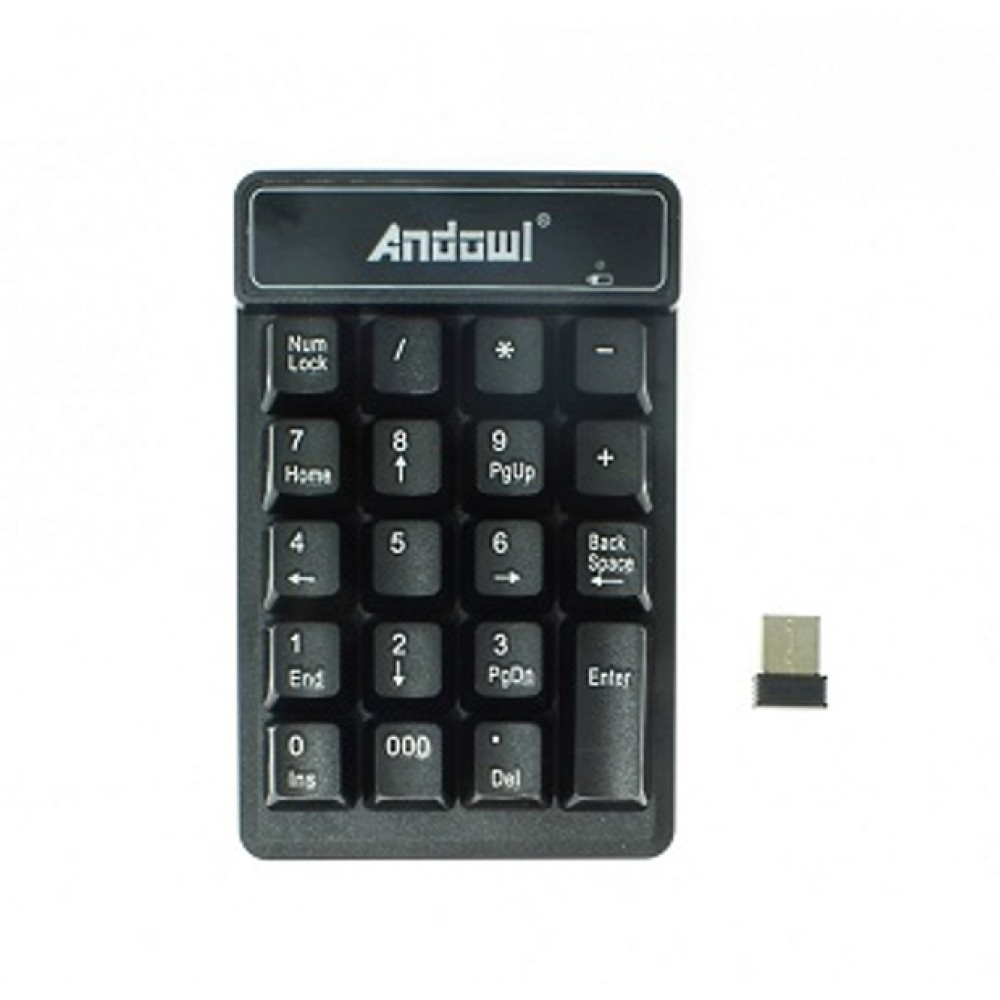 Ασύρματο αριθμητικό πληκτρολόγιο USB Q-811 ANDOWL