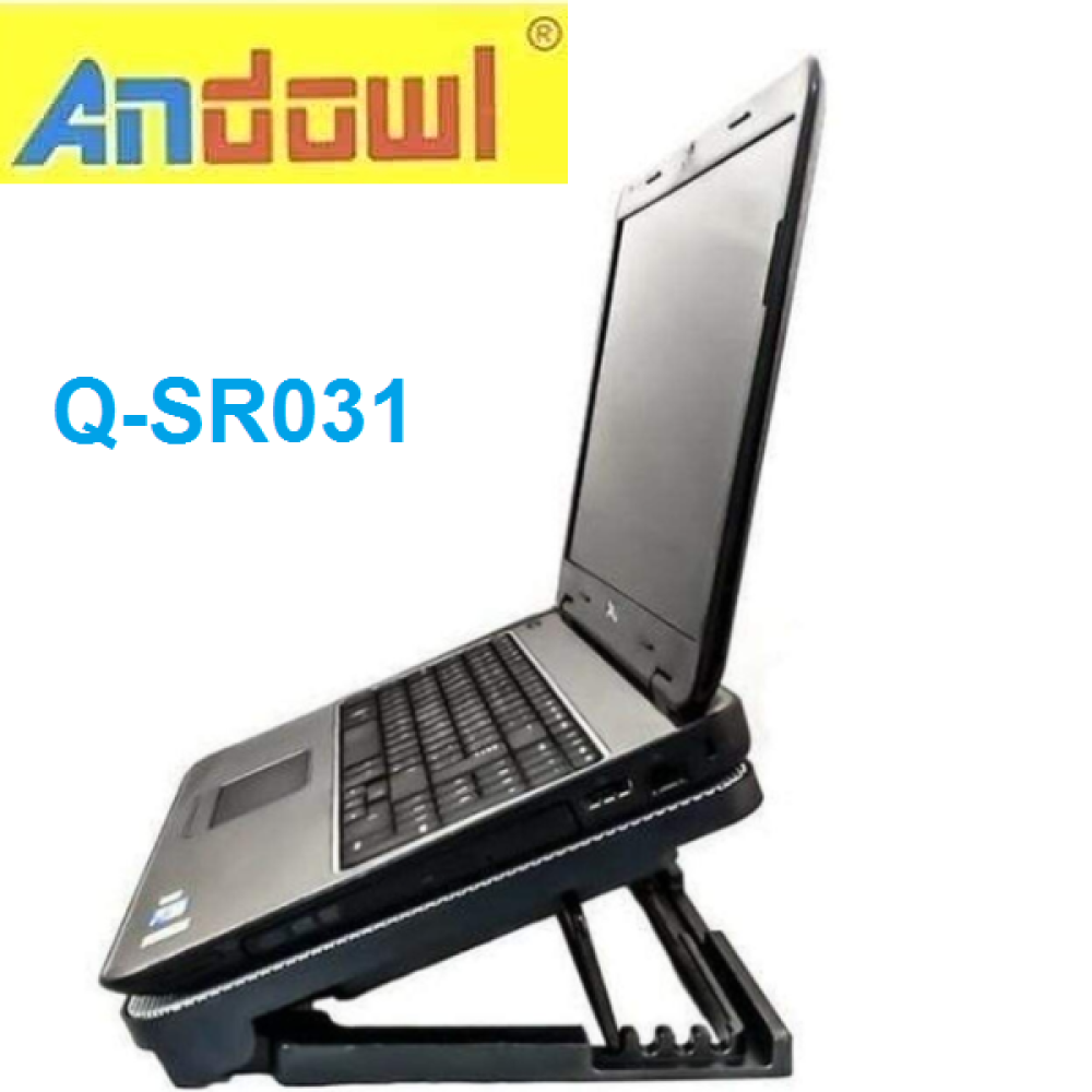 Βάση φορητού υπολογιστή με διπλό ανεμιστήρα Q-SR03 ANDOWL